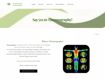healthyviewsthermography.com snapshot