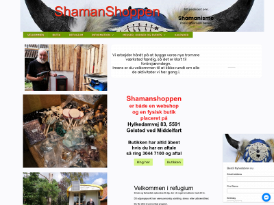 shamanshoppen.com snapshot