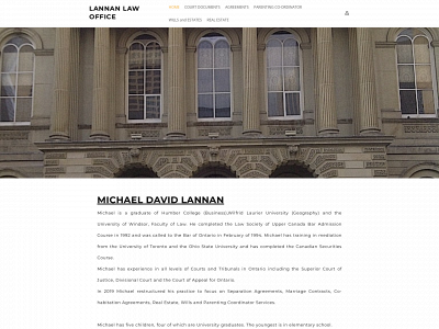 lannanlaw.com snapshot