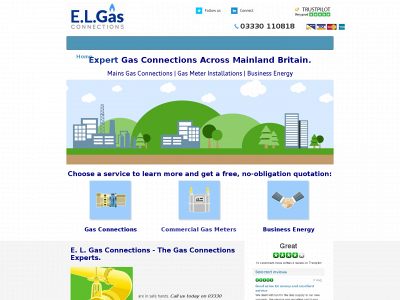 elgasconnections.co.uk snapshot