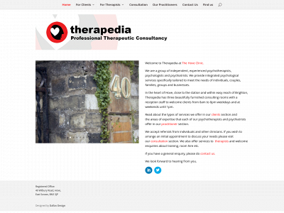 therapedia.co.uk snapshot