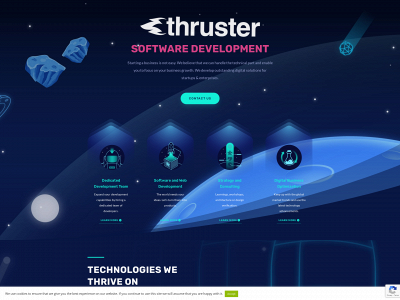 thruster.eu snapshot
