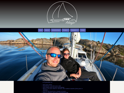 adagio-sailing.com snapshot