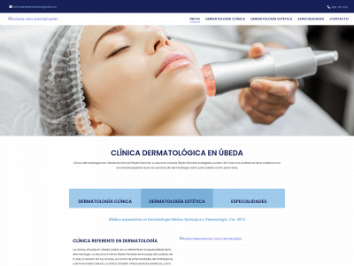 www.dermatologaantoniareyes.es snapshot