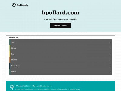 hpollard.com snapshot