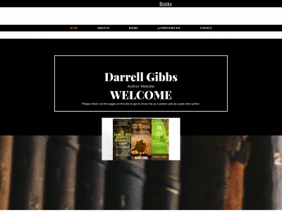 darrellgibbs-author.com snapshot