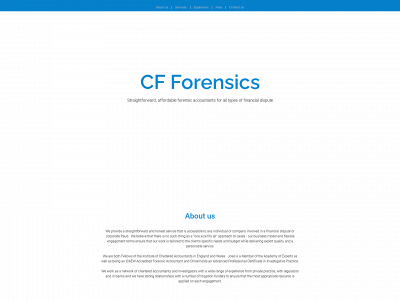 cfforensics.co.uk snapshot