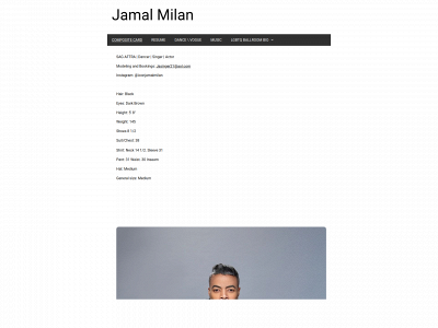 jamalmilan.com snapshot