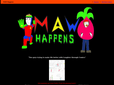 mawhappens.com snapshot