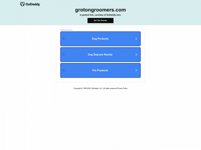 grotongroomers.com snapshot
