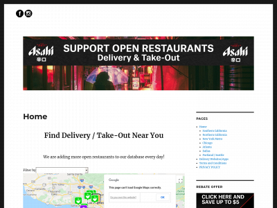 supportopenrestaurants.com snapshot