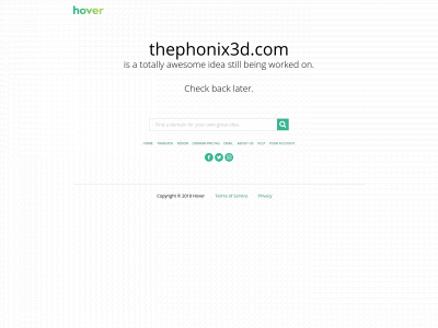 thephonix3d.com snapshot