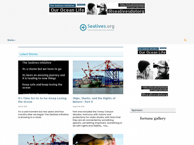 sealives.org snapshot