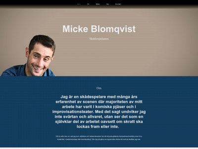 mickeblomqvist.se snapshot
