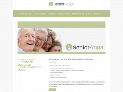 senior-yoga.dk snapshot
