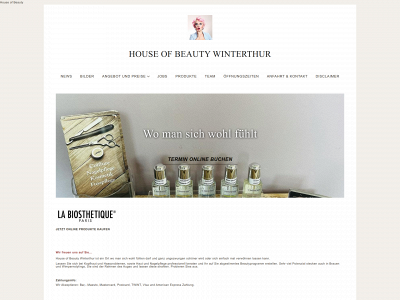 houseofbeauty-winterthur.ch snapshot