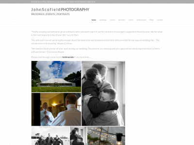 johnscofieldphotography.co.uk snapshot