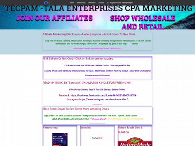 tala-enterprises-cpa-marketing.com snapshot