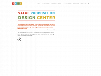 valuepropositiondesign.dk snapshot