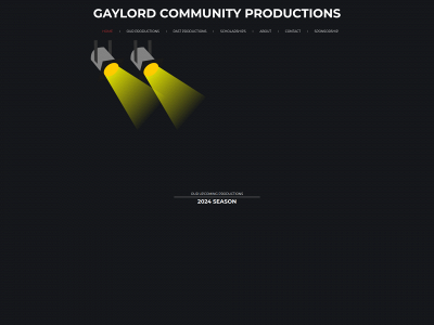 gaylordcommunityproductions.com snapshot