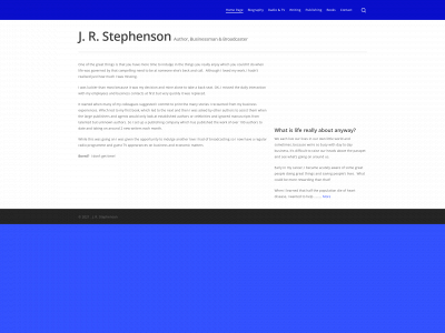 jrstephenson.co.uk snapshot