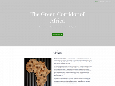 the-green-corridor-of-africa.com snapshot