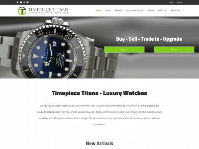 timepiecetitans.com snapshot