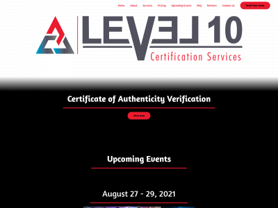 level10certification.com snapshot