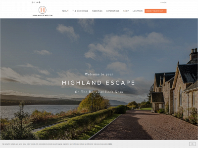 highland-escape.com snapshot