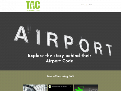 theairportcode.com snapshot