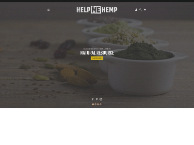 helpmehemp.org snapshot
