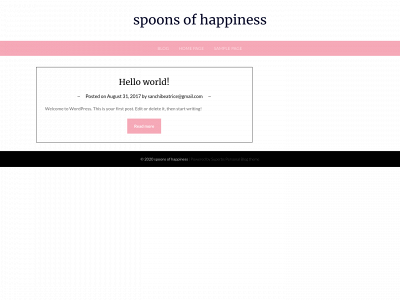 spoonsofhappiness.com snapshot