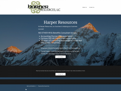 harper-resources.com snapshot