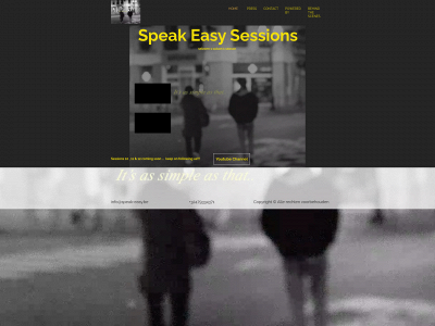speak-easy.be snapshot