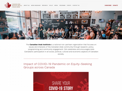 canadianarabinstitute.org snapshot