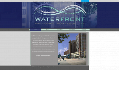 waterfrontmgmtsys.com snapshot