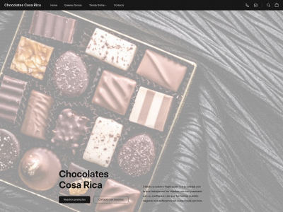 chocolatescosarica.com snapshot