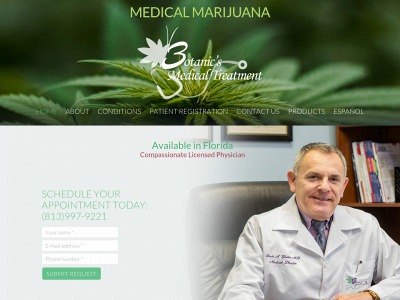floridacannabisdoctorclinic.com snapshot