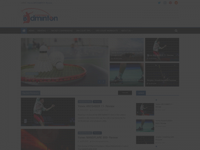 everything-badminton.com snapshot