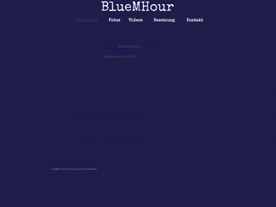 bluemhour.de snapshot