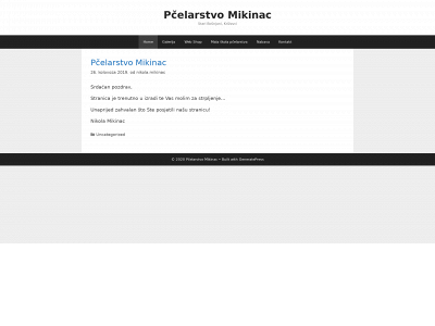 pcelarstvo-mikinac.com snapshot