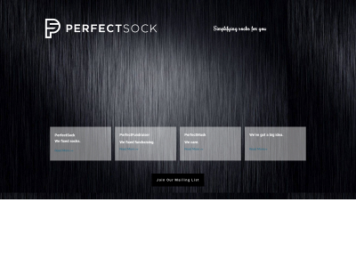 perfectsock.com snapshot