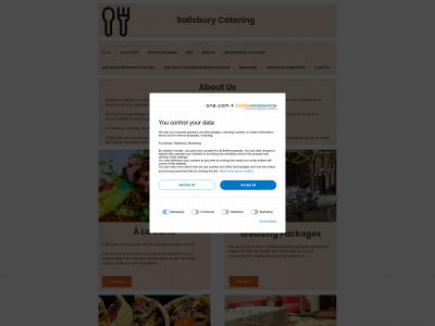 salisbury-catering.co.uk snapshot