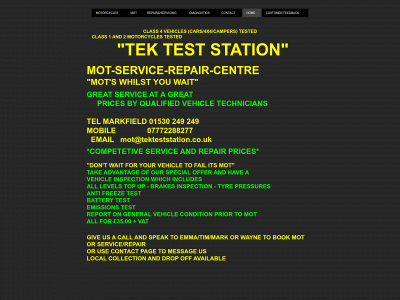tek-teststation.com snapshot