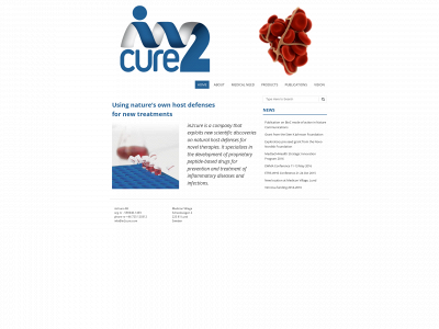 in2cure.com snapshot