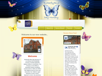 butterflybluedaynursery.co.uk snapshot