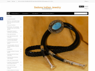 sedonaindianjewelry.com snapshot