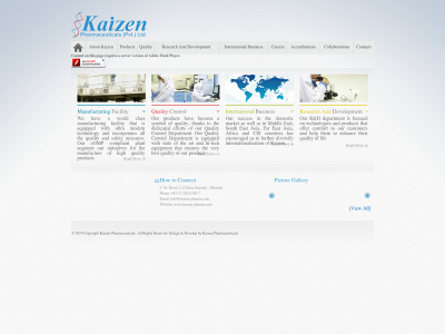 kaizen-pharma.com snapshot