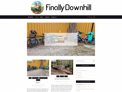 finallydownhill.com snapshot