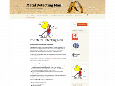 metaldetectingman.us snapshot